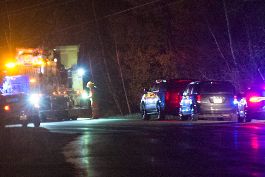 Police say a stolen vehicle was involved in a crash on Cowan Street in the early hours of Tuesday, Nov. 14. The accident  knocked out power for approximately 2187 customers according tot he Nova Scotia Power outage website.