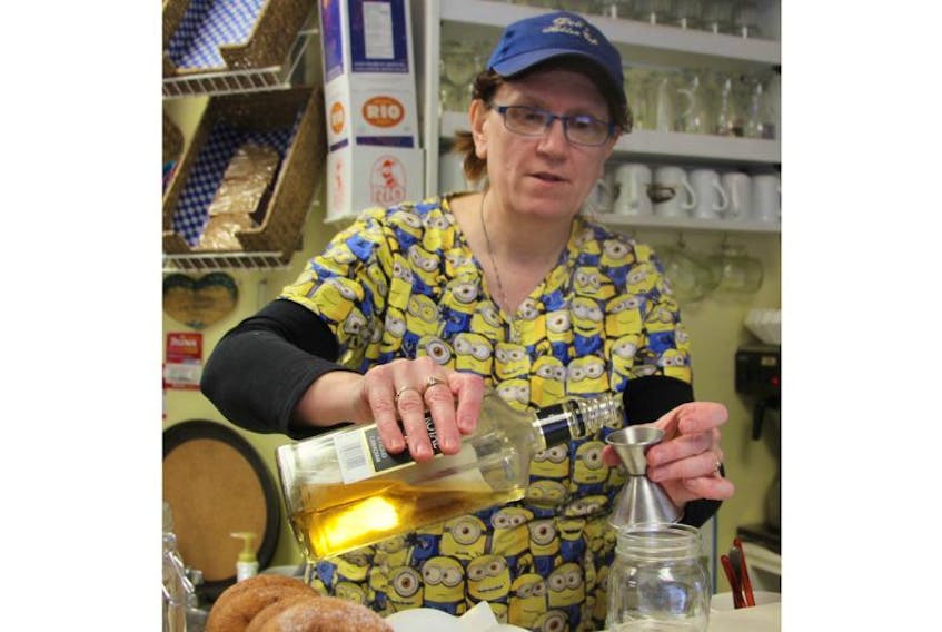 Deb Sangster, owner of Deb’s Hidden Café in Scotsburn, is now able to serve customers two drinks without them having to purchase food following Tuesday’s change in legislation.
