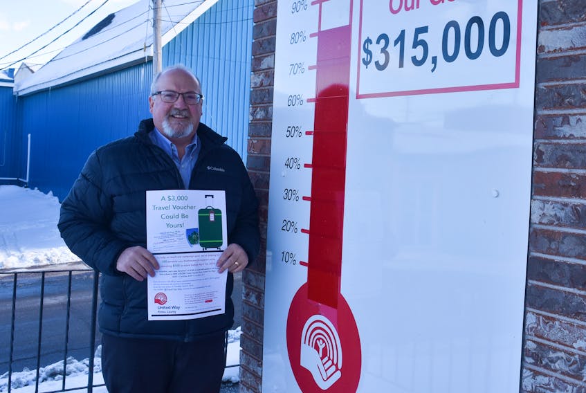 Alastair Conway, chair of the Pictou County United Way’s fundraising campaign is hoping the community will help them reach their goal of $315,000.
