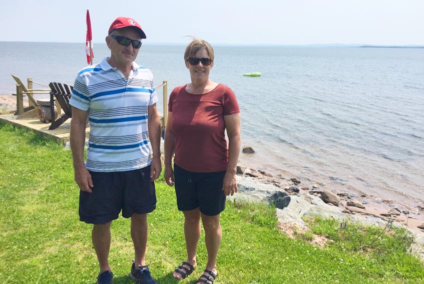 Terry and Margo Hilchey of Braeshore are avid users of the Northumberland Strait so they are concerned about Northern Pulp’s plans to a pipe into local waters to pump effluent from the mill.  They say more research and time is needed before any decisions should be made on the project.