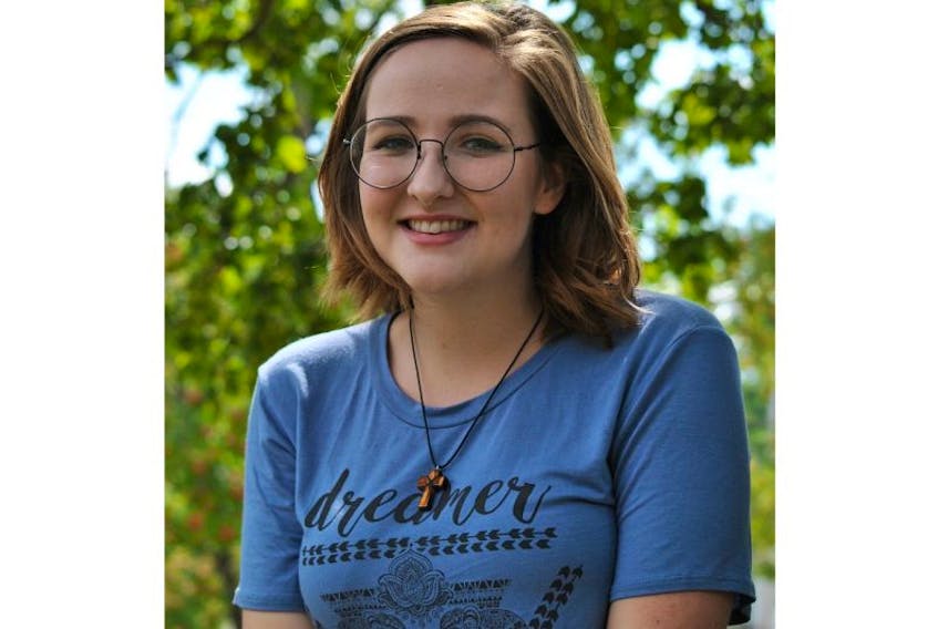 Anna Brown, who graduated from North Nova Education Centre in June, leaves for Ireland on Monday where she will volunteer with the National Evangelization Team program.