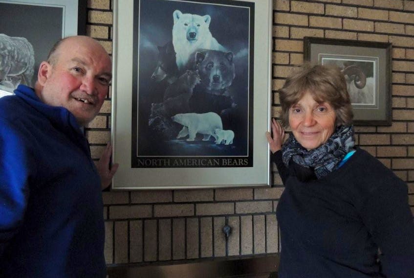 Cheryl and Alasdiar Veitch’s New Glasgow home is filled with keepsakes from their 20 years in the Canadian north but it hasn’t stopped them from jumping into a number of local groups and projects, including the Cape to Cape Trail.