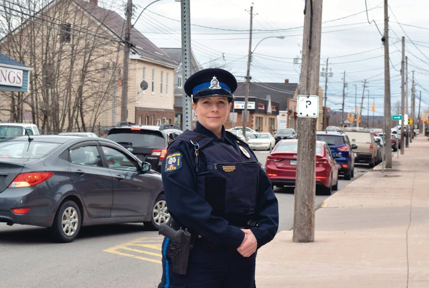 Nancy MacCulloch is currently a member of the Stellarton Police force but also volunteers with Viola’s Place Society, which is trying to raise enough money by the end of the month to purchase a former church so it can be transformed into a homeless shelter.