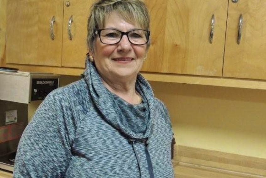 It is a well-appointed cook’s kitchen at The Shepherd’s Lunch Room, thanks to the use of facilities provided by Trinity United Church, and Elaine Russell oversees the volunteers who served 8,000 free, full-course meals last year.