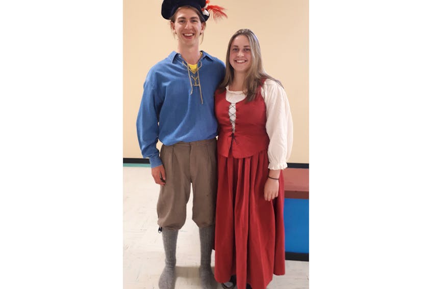 Luke MacIsaac and Leah McPherson are the main characters in the new musical, Voyage: A Journey of Hope, which tells the story of the Ship Hector’s voyage from Scotland in 1773, but not just in words, but with music.