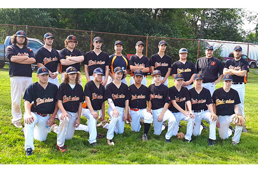 The Pictou County Orioles are hosting provincial U18 baseball championships this coming weekend.
