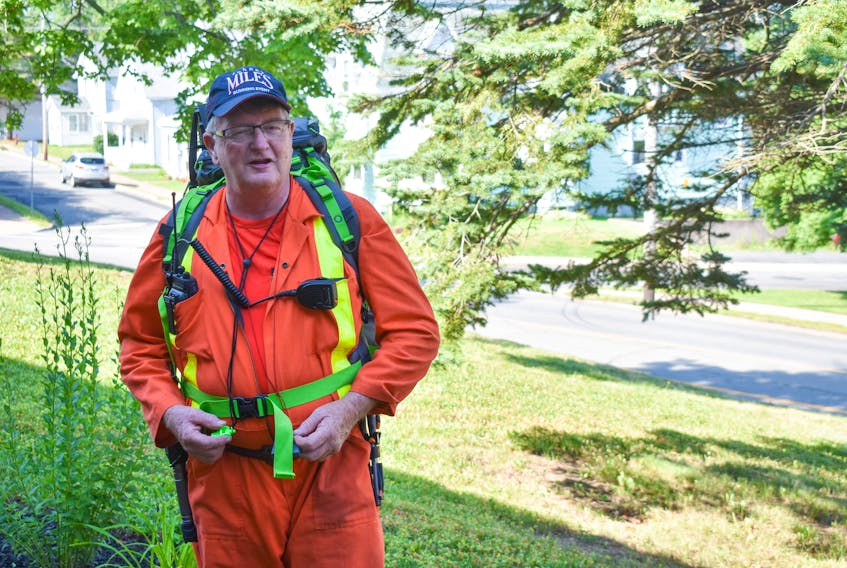 Gary MacKinnon is an experienced ground search and rescue member and has helped with searches throughout the province when called upon.