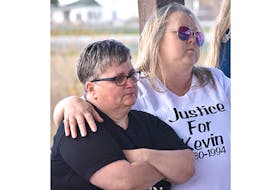 A bench in memory of Kevin Martin was unveiled in Stellarton on May 19, 25 years to the day that the 13-year-old disappeared from his Stellarton home.