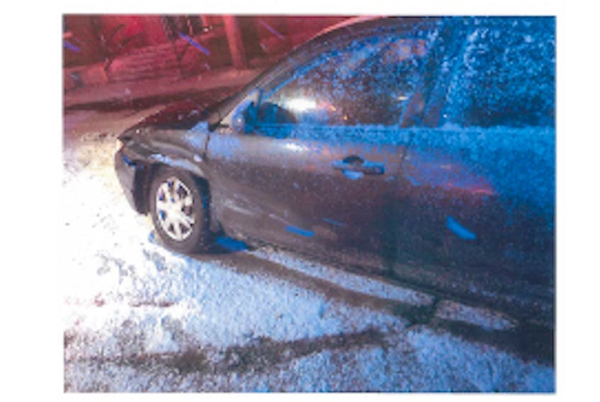 This 2008 Mazda was involved in collision on East River Road and Park Street intersection on Monday night.