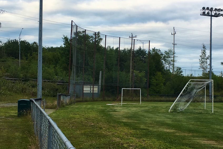 The backstop at Shawnadithit Centennial Field in Grand Falls-Windsor is the last remnant of a time when senior baseball was played in the community.