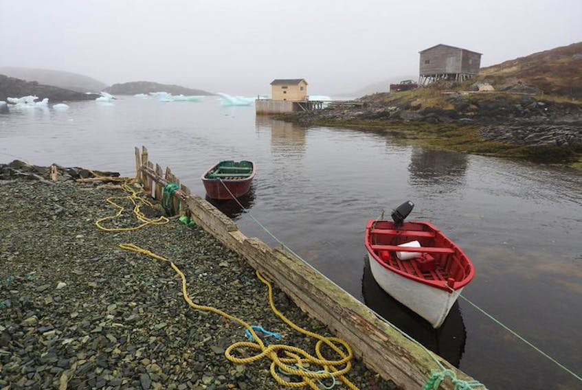 The community wharf a local committee in Great Brehat hopes to have repaired.