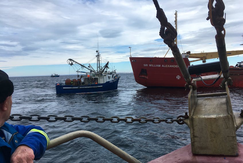 On May 8, 2017, crab harvesters surrounded a Canadian Coast Guard vessel and set their crab gear in an area where they were not permitted to do so. Five harvesters have been found guilty of charges relating to the incident.