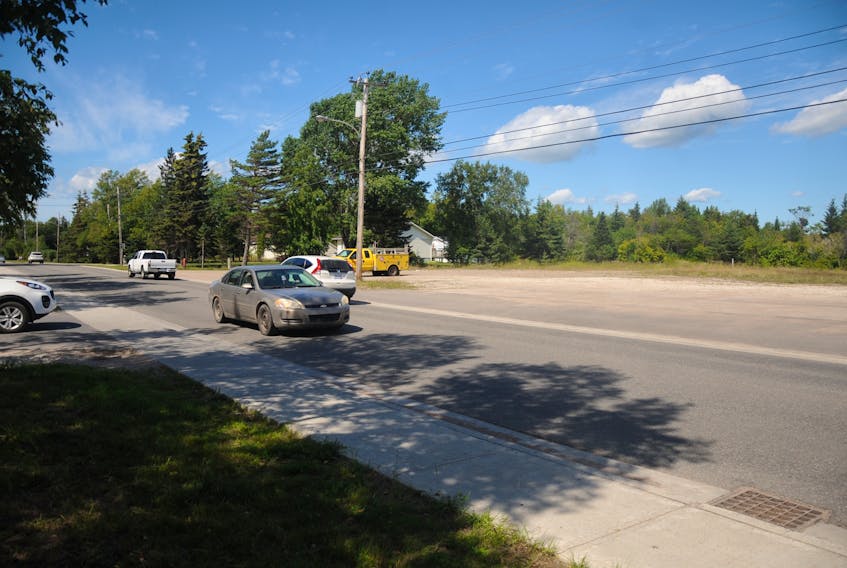 The Town of Deer Lake is working on a plan to change this vacant piece of property on Nicholsvile Road into a community gathering or social space. GARY KEAN/THE WESTERN STAR