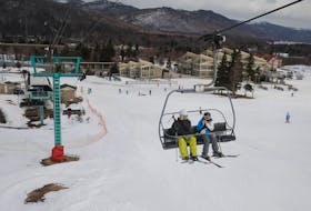 Skiers and snowboarders are hoping enough snow will fall to open the slopes for the 2020 season at Marble Mountain on Jan. 2, the tentative opening date the resort has set. FILE/THE WESTERN STAR