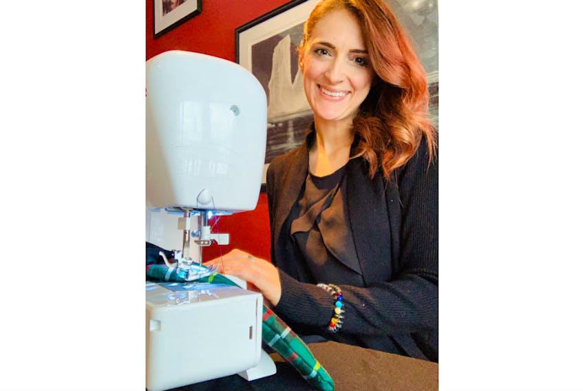 Amanda Sharpe is sewing joey bags for baby kangaroos that have been abandoned or injured in the Australian bush fires. On Sunday, a group she’s helped organize, West Coast Aid For Australia is holding a Sew Sess at the Elks Club in Corner Brook to make joey bags. – Contributed