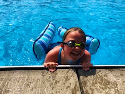 Swimming was one of Sydney Brake's favourite activities while attending the Bay St. George YMCA’s Summer Kids Camp this summer. SUBMITTED PHOTO
