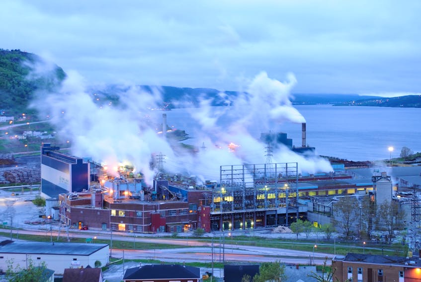 Corner Brook Pulp and Paper will be shutting down for two weeks, starting Christmas Eve, and the company says more shutdowns are possible during the coming winter. - Star file photo