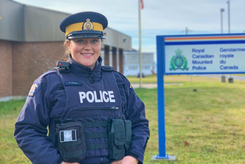 Const. Ann-Marie Gallop of the Bay St. George Detachment of the RCMP has been awarded the Atlantic Women in Law Enforcement Officer of the Year Award.