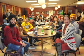 People from different countries around the world enjoyed the multicultural gathering at the Stephenville Arts and Culture Centre last week.