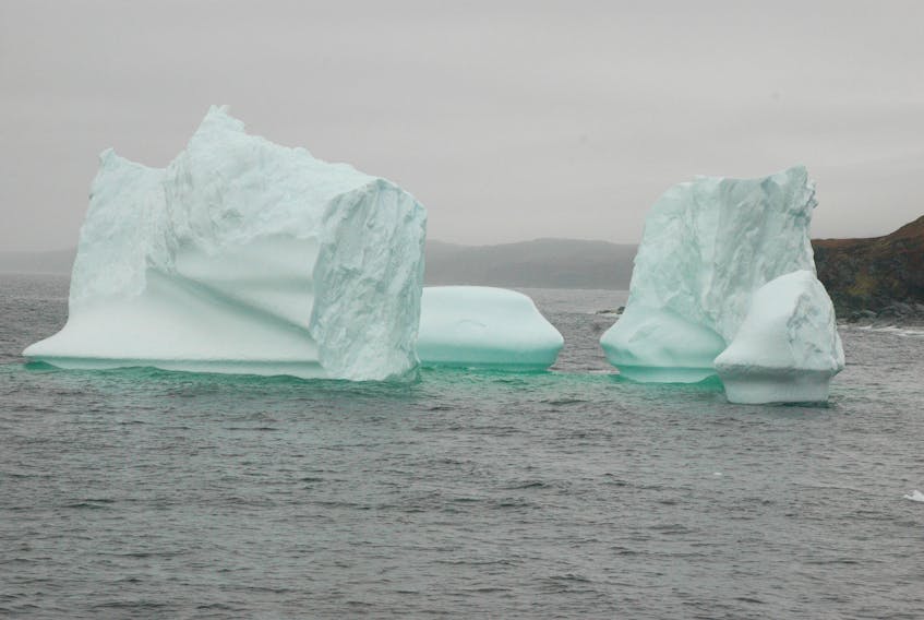 The iceberg on Friday, June 29.