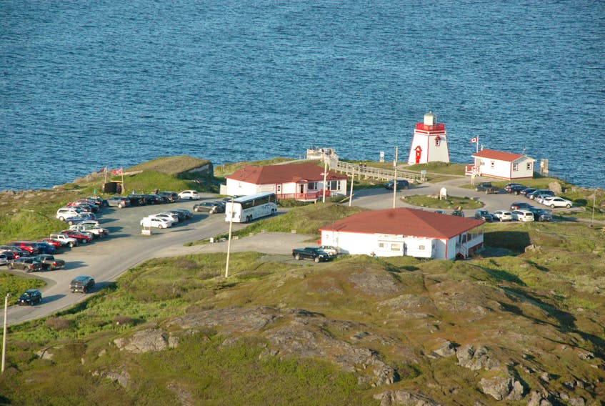 Fishing Point Park is a popular tourism destination in St. Anthony. From there, tourists can view icebergs and whales. Busses have also been plentiful in recent years.