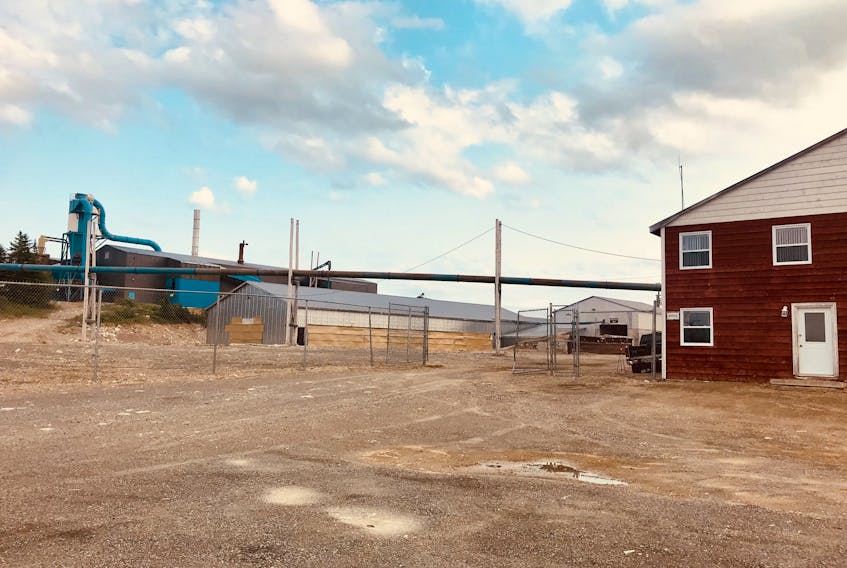 The Holson Forest Products sawmill and plant in Roddickton-Bide Arm (pictured) has been closed since 2012. The town hopes it will be back up and running with a forestry management deal with Active Energy Group.
