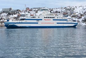 The MV Qajaq W was unable to make a crossing Feb. 9-14 due to inclement weather.