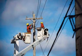 Photo of some Nova Scotia Power linemen in action. 
(for file photo use)
Contributed Photo