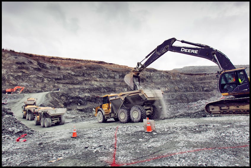 Mining operations such as this one by Anaconda Mining have been a staple of Baie Verte’s economy for years.
Photo courtesy of David Howells via Anaconda Mining