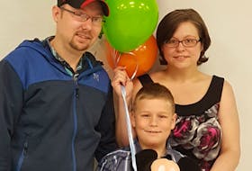 Joshua Cassell won a trip for four to Disneyland through the School Milk Foundation of Newfoundland and Labrador’s S’milk Bucks contest. His mom Candace, and her husband Colin, are excited about the trip.
