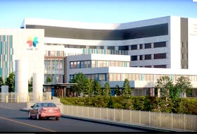 This screenshot is from a digital video outlining the design of the new adult mental health and addictions hospital in St. John's, Construction on the facility is set to begin this fall and to be completed in late 2024.