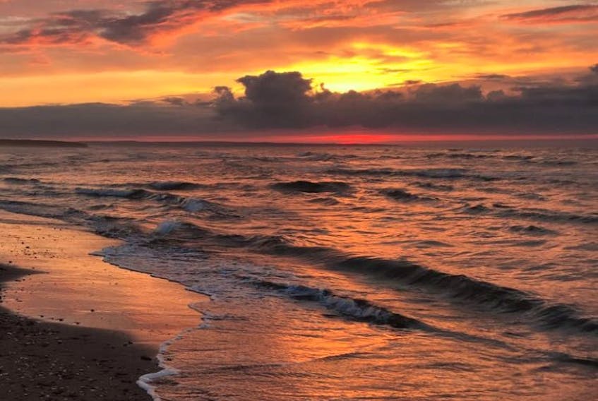 With just sky, sand and sea, it’s impossible to know the season. Alicia Morrison was enjoying a late day autumn stroll on Brackley Beach, P.E.I. when she snapped this stunning sunset.