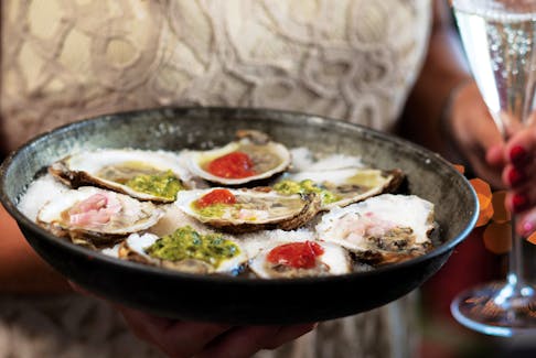 Oysters With Three Sauces