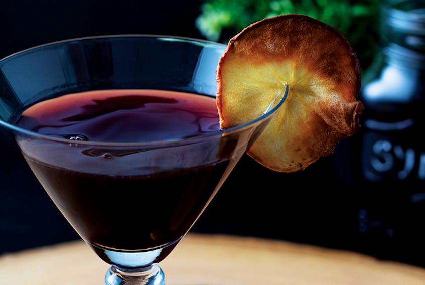 Mulled Wine and Apple Martini