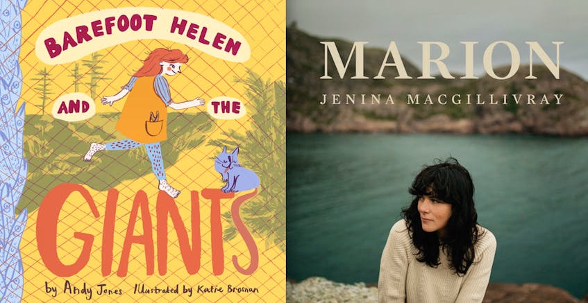 Andy Jones, who will read from his recently published book, "Barefoot Helen and the Giants," and singer-songwiter Jenina MacGillvary, whose debut album, "Marion," was released in November, are featured in the videos that will be the Day 2 offerings of OchreFest 2020.