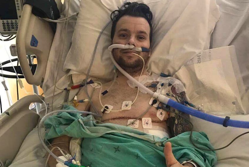 Jamie Chaulk received a double-lung transplant on July 31, 2017