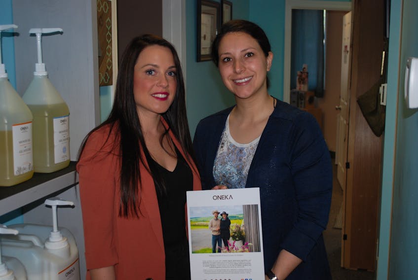 Rachel D’Entremont and Victoria Burry of the Health Hut in Clarenville.
