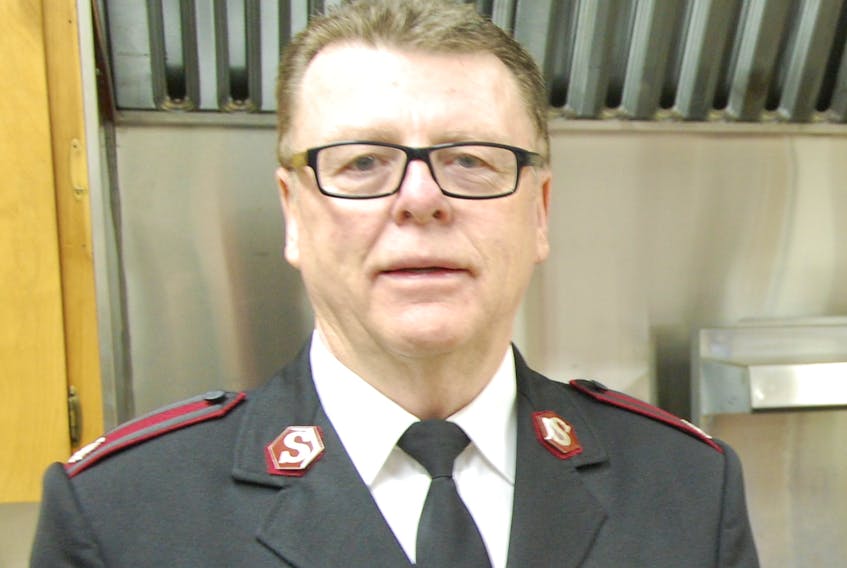 Major Anthony LeDrew of the Clarenville Salvation Army.