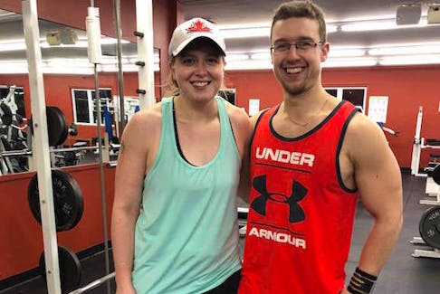 Kristina Hansford, age 28, and her partner Junior Saragaco have been on a fitness journey together since 2016. Hansford is now celebrating a 100-pound weight loss.