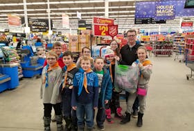 Two Cubs groups were involved in the shopping trip.