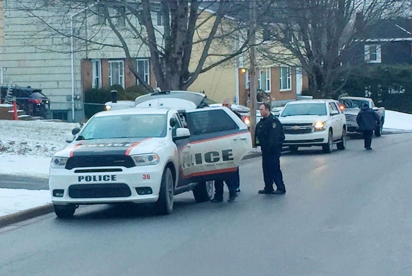 Stellarton police were among the first responders that were called to Weir Avenue on Dec. 30.