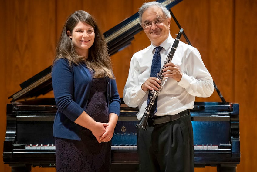 UPEI's new piano professor, Magdalena von Eccher, in collaboration with clarinettist Karem J. Simon will be performing in New Glasgow on Sunday.