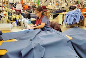 WearWell Garments in Stellarton is ramping up production of health care garments.