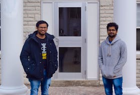 Saba Natarajan and his roommate Balaji Radhakrishnan along with two other roommates have recently moved to Powers Hall, an apartment style residence building on St.FX campus. There are a total of 70 students still living on campus 60 of whom are internationals.