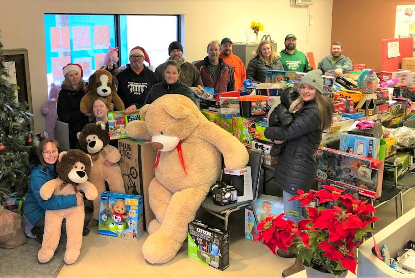 The Nova Scotia Jeep Club – North Nova chapter’s recent toy drives brought in enough donations to fill over three jeeps. CONTRIBUTED