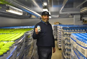 Nova Scotia Spirit Co. president Alex Rice has plans to triple the company's production from 4000 to 12,000 cans-per-hour.