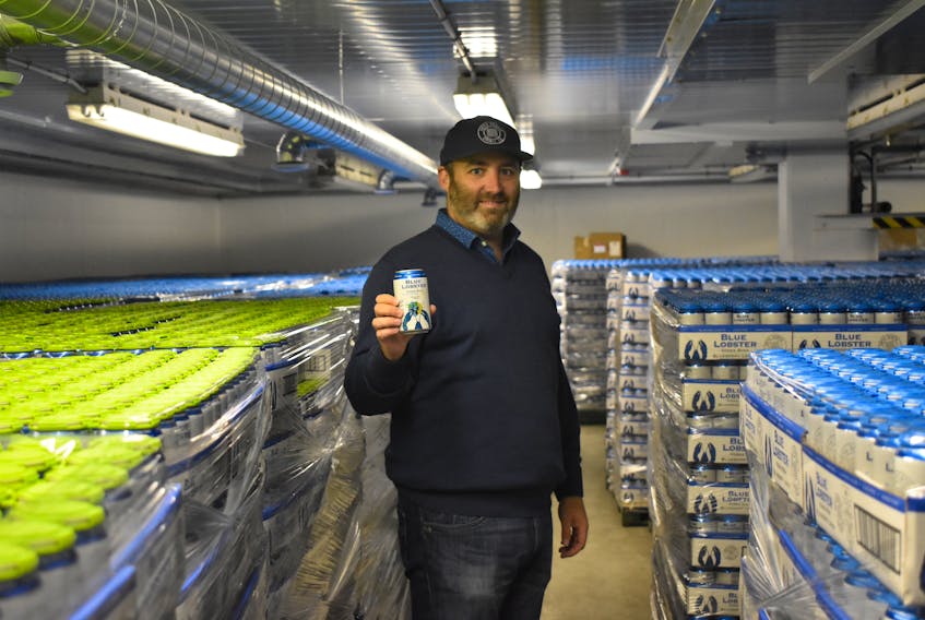 Nova Scotia Spirit Co. president Alex Rice has plans to triple the company's production from 4000 to 12,000 cans-per-hour.