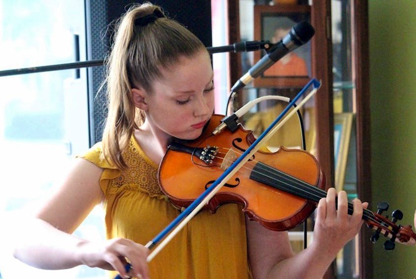 Scottish fiddler Amelia Parker will be performing as part of the Feast of St. Andrew's celebrations this year.