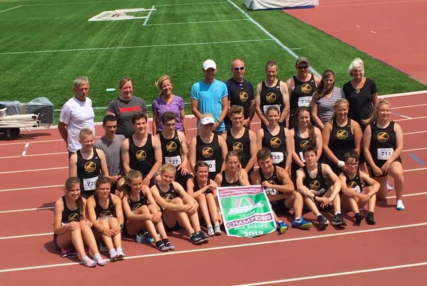 1. Pictou County Athletics at the Atlantic track and field championships this past weekend.