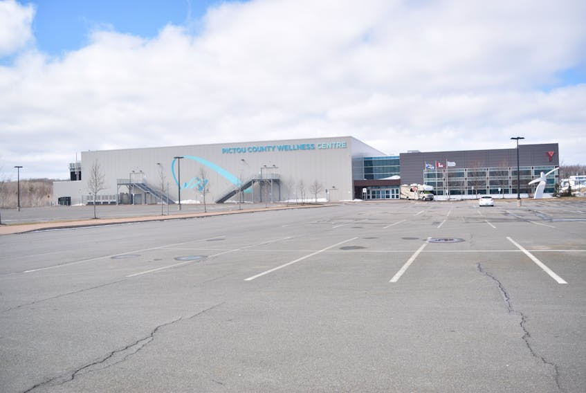 The Pictou County Wellness Centre, as seen on March 17.